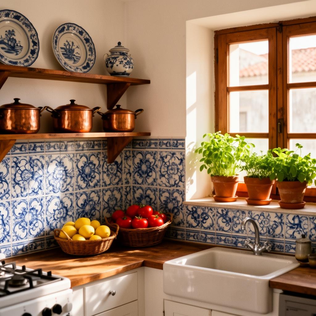Azulejo kitchen